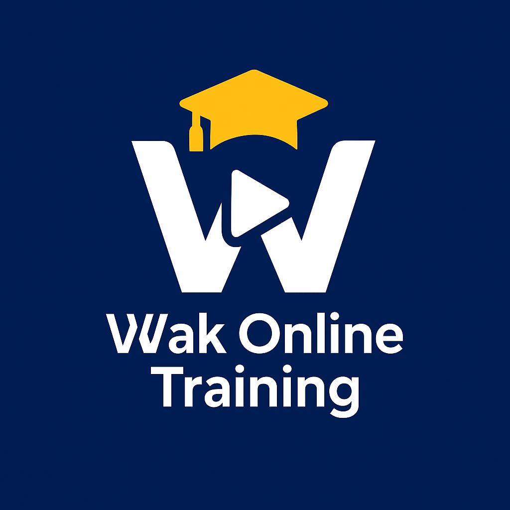 Wak Online Training Official Logo